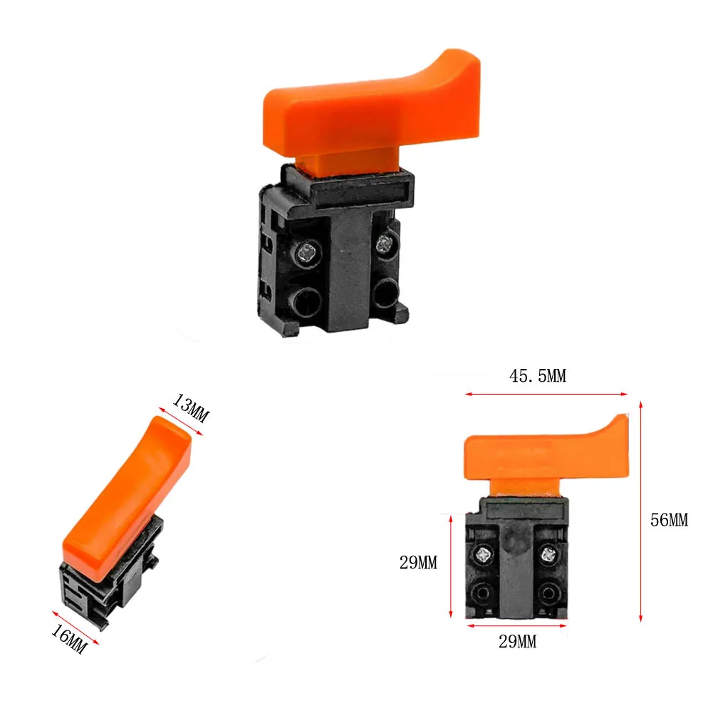 Long Cap Plastic Power Switch Replacement for 26mm and 28mm Electric Hammers Compatible with Drills and Chiseling Tools