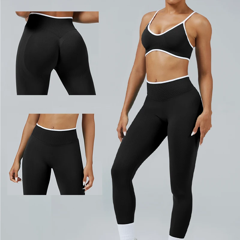 

TEVE Running Leggings Comfortable Gym Sports Seamless High Waist Yoga Pants Women Tummy Control Leggings Stretchy Soft Workout