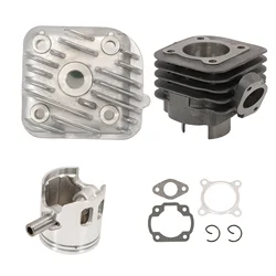 KT00087 Cylinder Kit Group 70cc Minarelli Horizontal For Scooter Booster Amico Aprilia Minarelli Atala, Benelli Beta DINLI