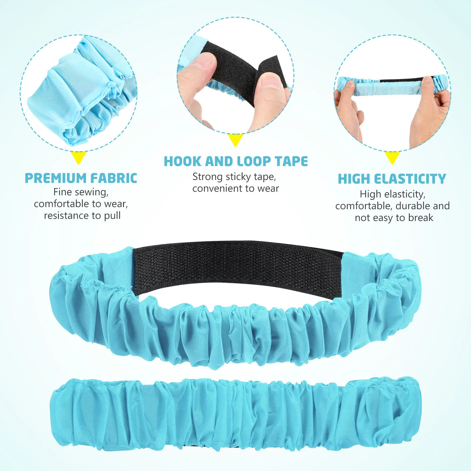 12 قطعة شخصين ثلاثة الساق سباق العصابات مطاطا هوك حلقة السحابة دائم لعبة حفلة لوازم الرياضة في الهواء الطلق التتابع المنافسة #3