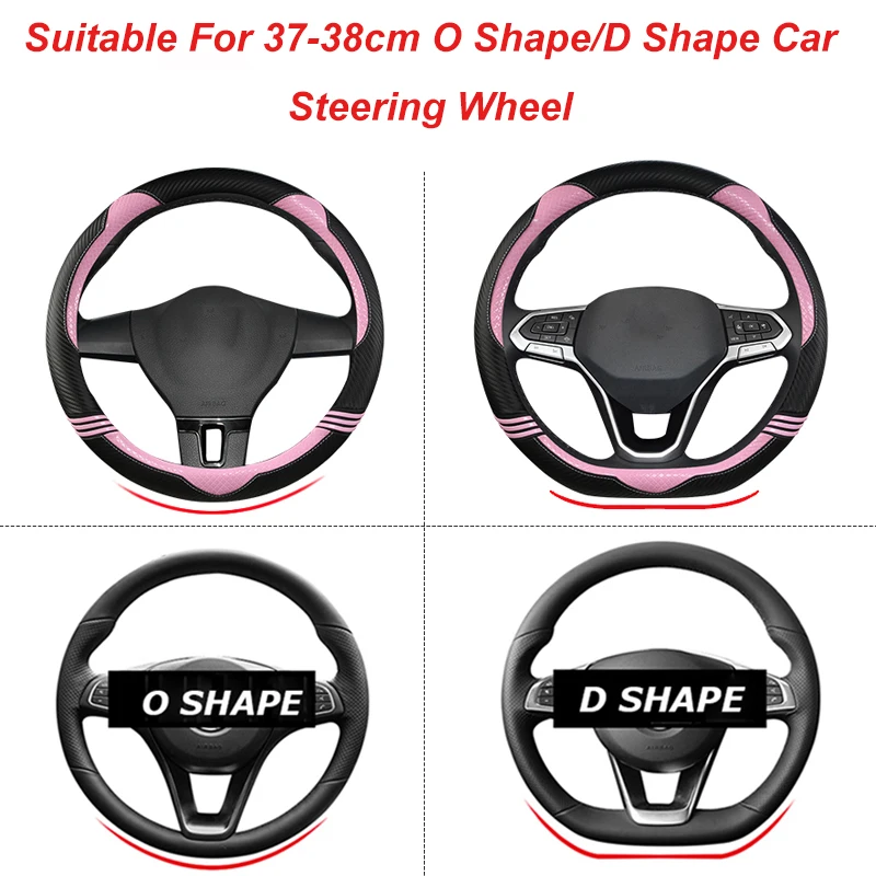 Auto-Lenkradabdeckung 38 cm 15 Zoll für Suzuki Alivio/Ciaz Baleno Celerio Jimny SX4 S-Cross Grand Vitara Aerio Kizashi Liana – Detail 1
