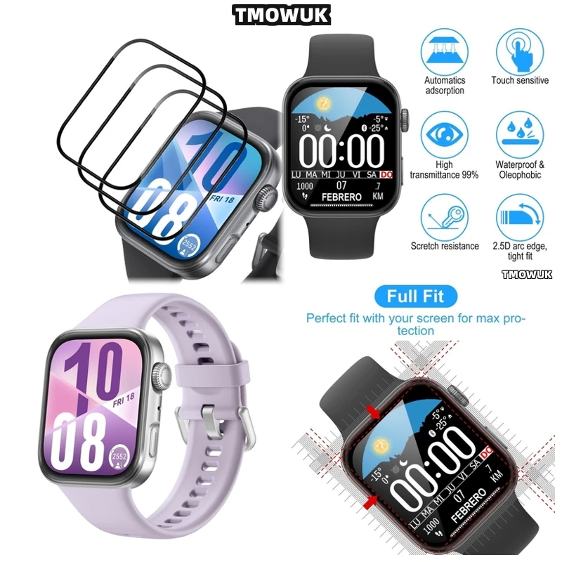 

For Huawei Watch Fit4 Fit 4Pro Diamond-Carbon Hybrid Protective Layer For Scratch Resistance