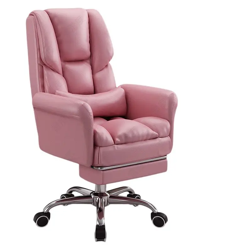 Rosa Sessel Stuhl Wohnzimmer Tisch mobile Lesung Rückenlehne Stuhl Designer entspannendes Haus Sedie da Ufficio Schlafzimmer möbel