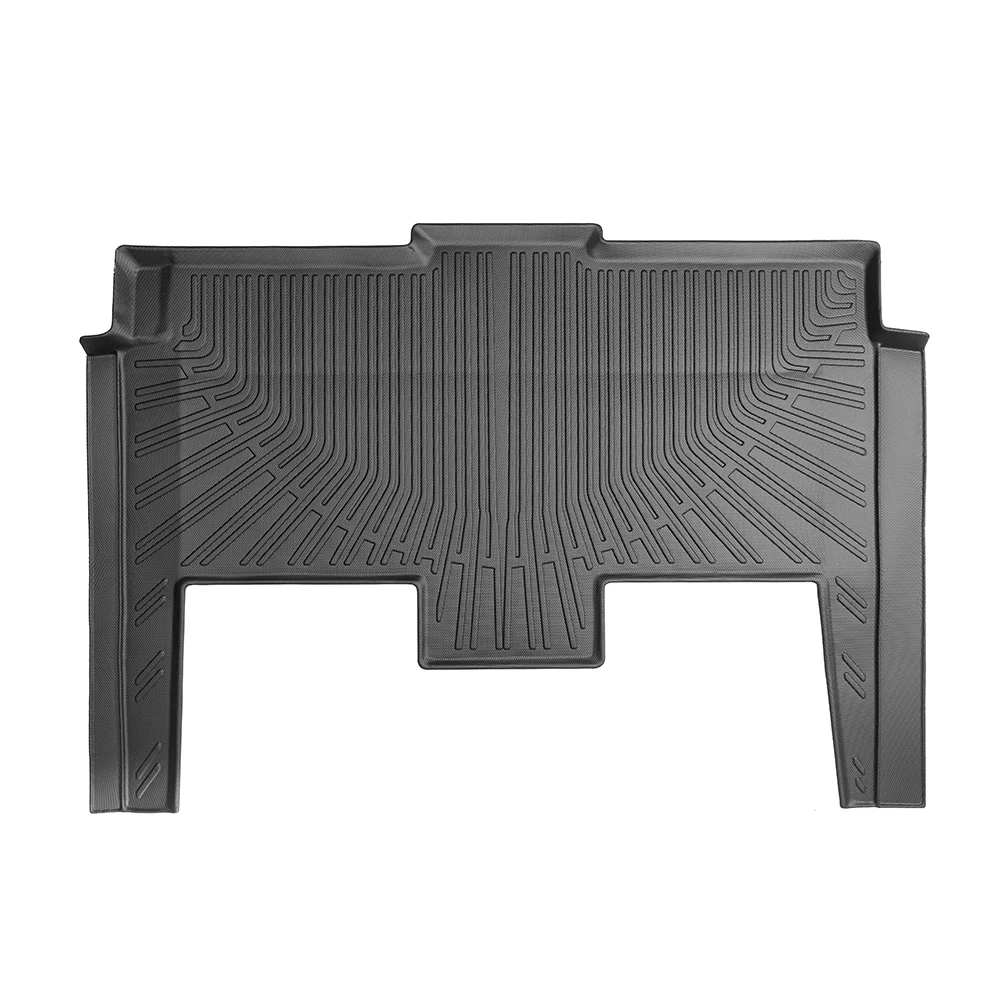 شحن مجاني مجموعة حصيرة أرضية السيارة مناسبة لـ 2008 إلى 2020 دودج جراند كارافان 4 قطعة الحشو الأمامي والخلفي لجميع الأحوال الجوية باللون الأسود #3