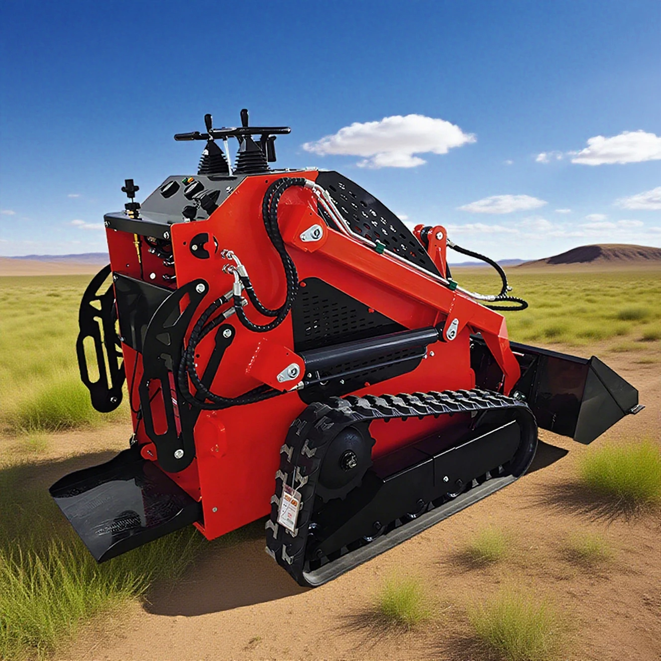 

Дешевый мини-погрузчик с бортовым поворотом Ce Epa Euro 5, дизельный мини-погрузчик с бортовым поворотом, гусеничный мини-погрузчик с бортовым поворотом и грузовиком