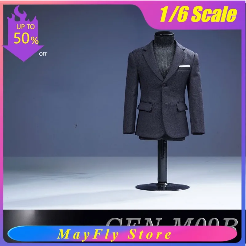 

CEN-M09 1/6 Scale Male Soldier British Style Suit Jacket Pants With Shoes for 12in Hobbies Action Figure Body Doll
