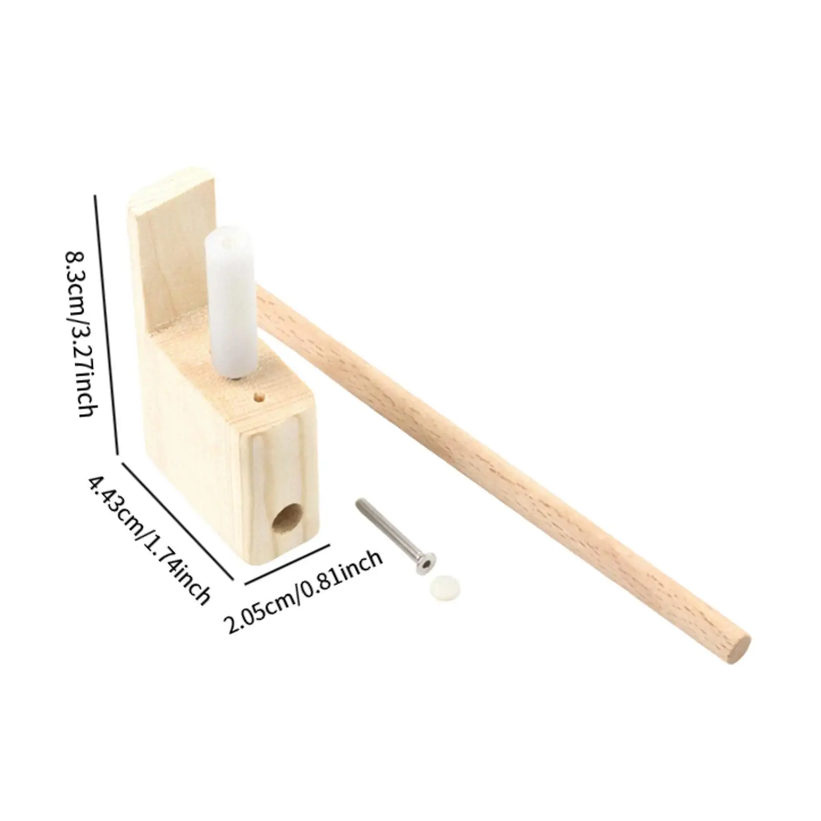 

Wooden Guitar Bridge Support Repair Tool Enhance Acoustic Guitar Accessories for Improved Volume and Resonance