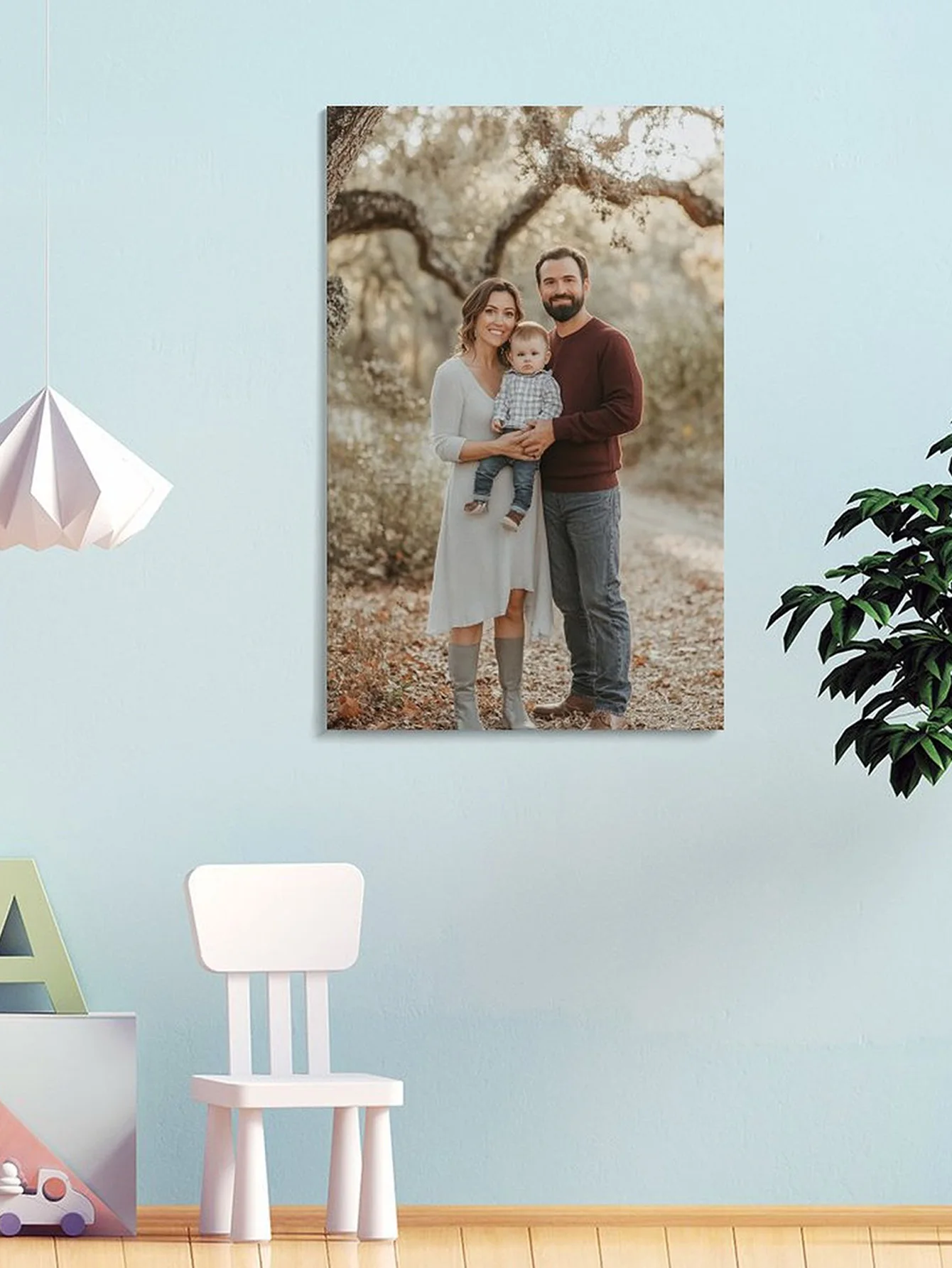 Customized Canvas (frameless only painting) Customize your pictures text Personalized wall paintings for home decoration gifts view 2