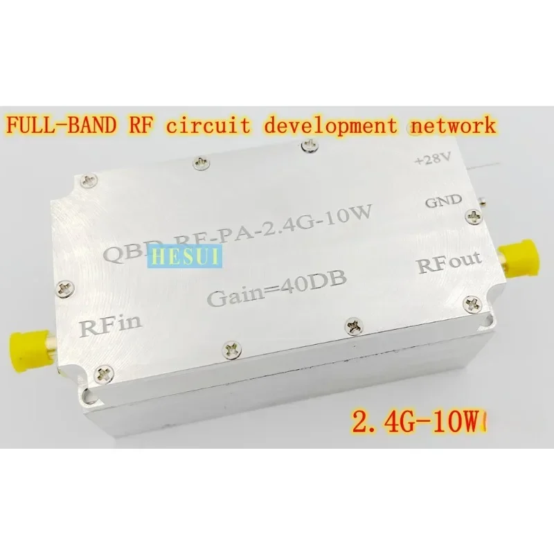 QBF-RF-PA-2.4G-10W RF power amplifier 40dBm-10W CGH40010F unidirectional power amplifier