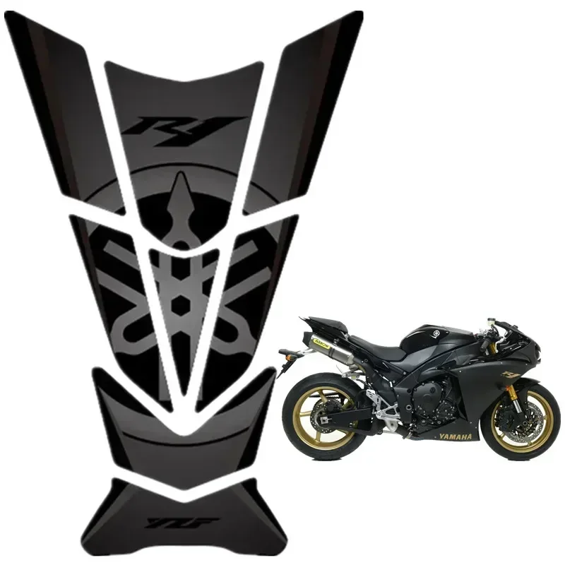 FOR YAMAHA YZF1000 R1 R 1 Motorcycle Fuel Tank Protector 3D Gel Sticker Decal -4