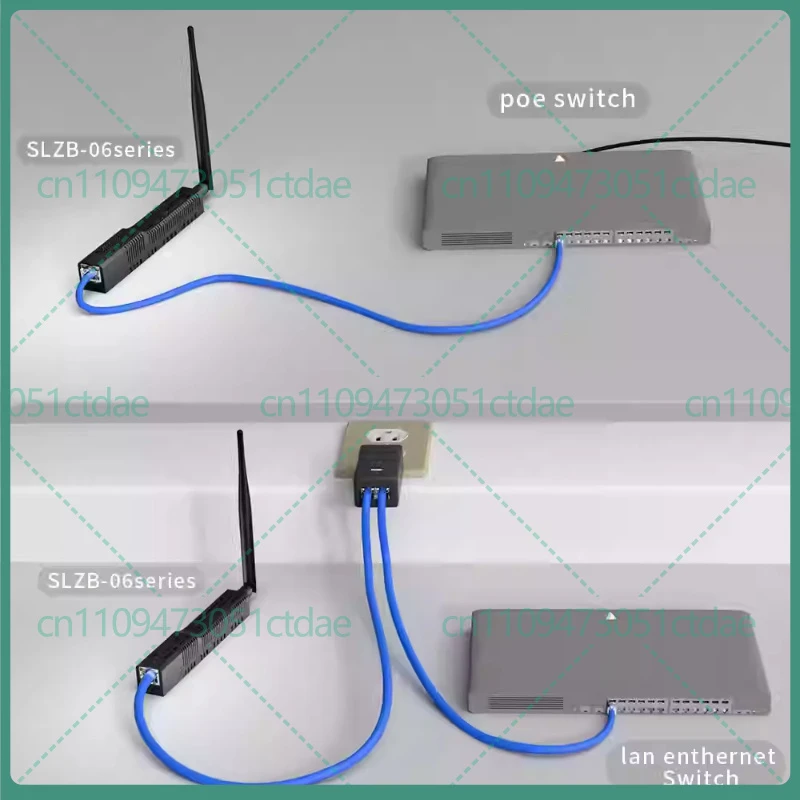 for SLZB-06 Zigbee 3.0 USB WiFi Gateway Coordinator for Home Assistant