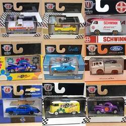 M2 Machine 1/64 Schaal Auto 'S Modellen Legering Diecasts Voertuigen Simulatie Model Auto 'S Collectie Speelgoed Auto Kinderen Speelgoed Speelgoed Voor Jongens Geschenken