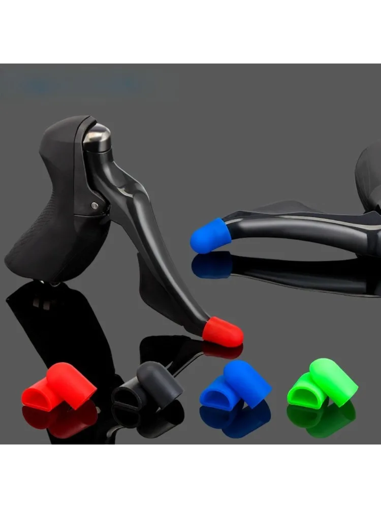 AliExpress 2Pcs Road Bike Double Bar Smart Cover Color Silicone Cover for Bicycle Brake Cover