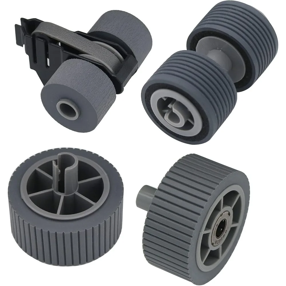 

Brake Roller and Pick Roller Set Compatible with for Fujitsu fi-7600 fi-7700 fi-7700S, Part No PA03740-K010 PA03740-K011