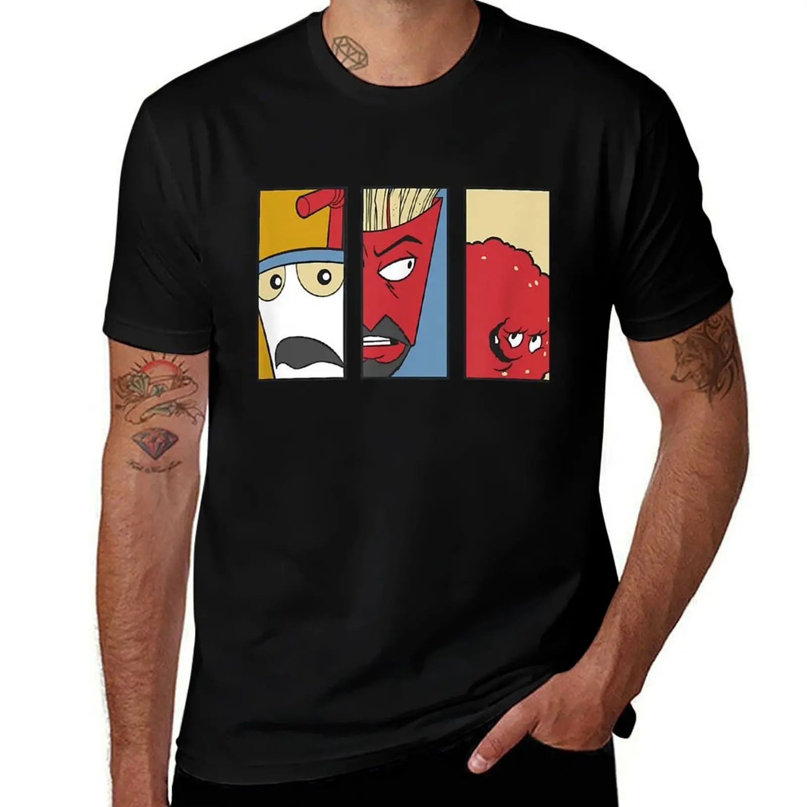 

Aqua Teen Hunger Force T-Shirt mens graphic t shirts man graphic t shirt man t shirts high quality luxury brand T-Shirt