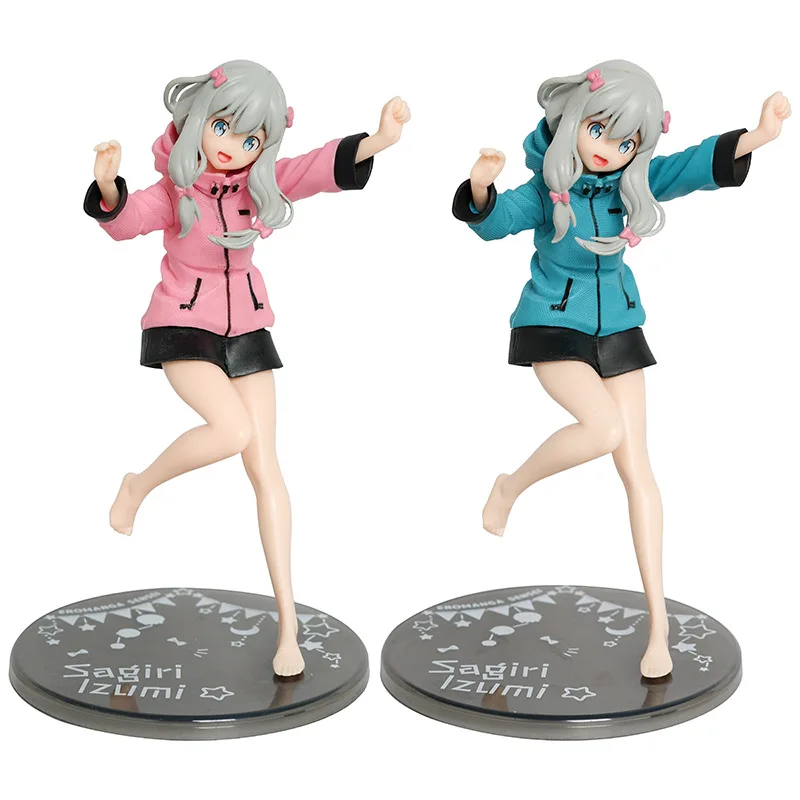 20CM Anime Sagiri Izumi Ending Event Exclusive Meruru Casual PVC Action Figure Statue Collection Model Toys Doll Gift