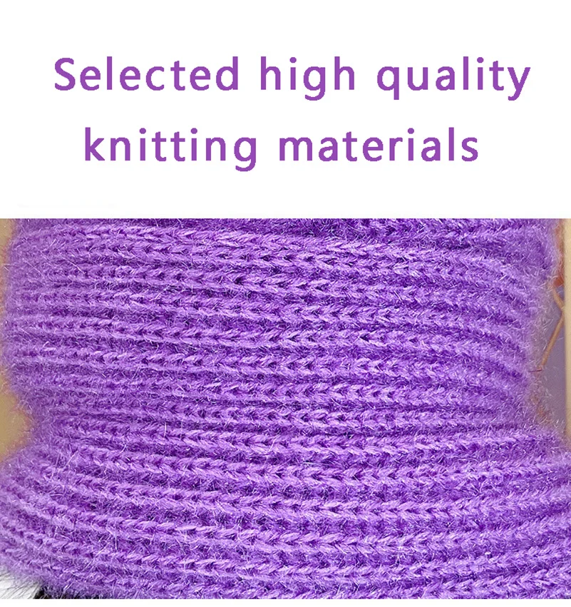 قبعة متماسكة قبعة الشتاء وشاح التكامل قبعة الرياح الخريف للأنشطة الخارجية ارتداء اليومي أزياء الشتاء #6