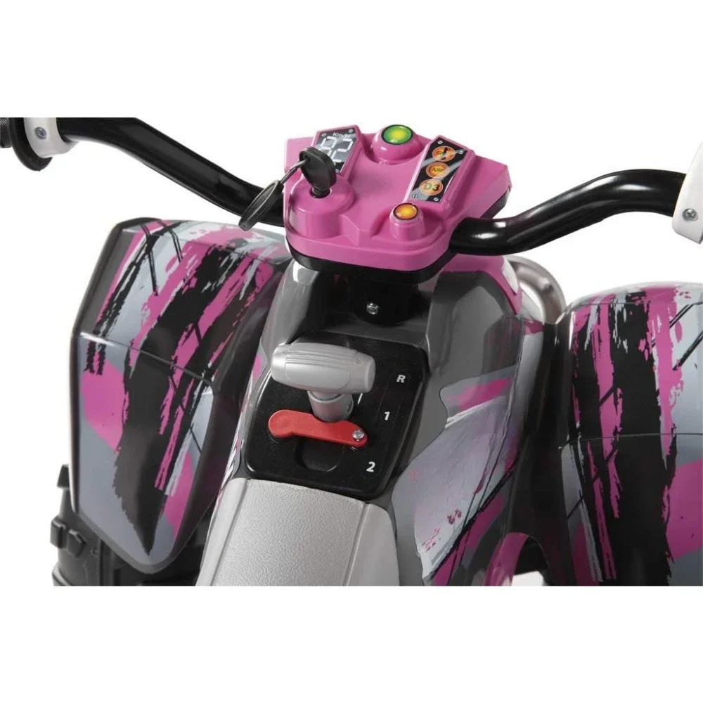 Outlaw Pink Power 12 Volt Ride on Quad