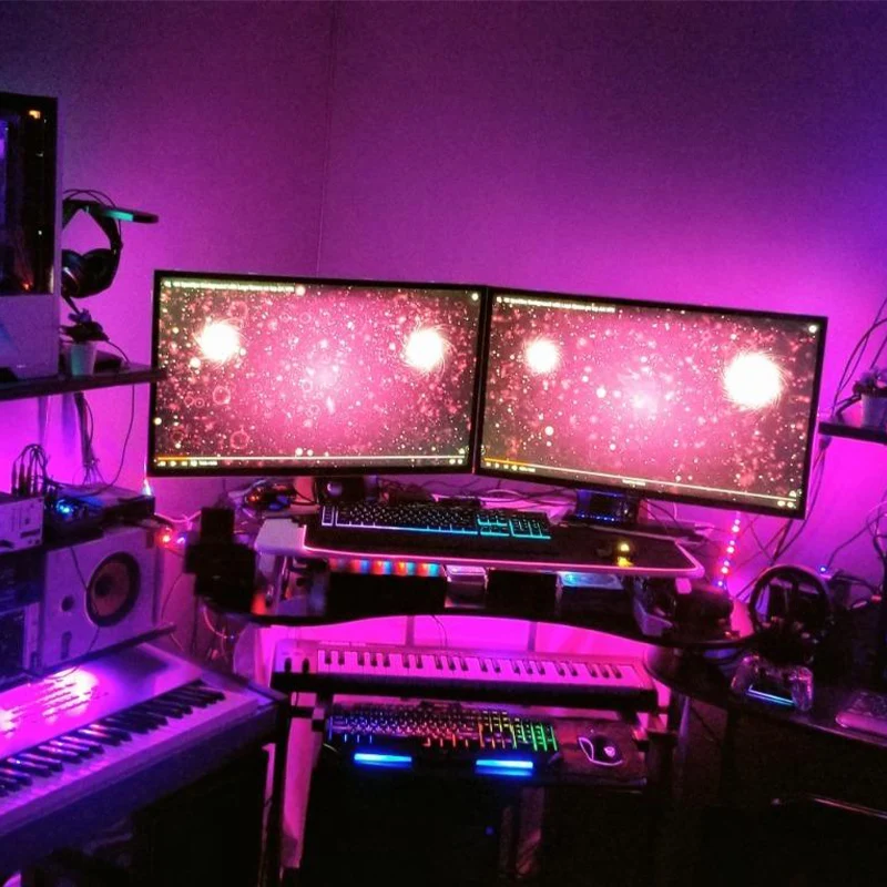 3Keys 24Keys 44Keys Led Strip Lights RGB 5050 Infrared Control DC5V USB  Tape Color Change Lamp for Christmas Bedroom Decoration