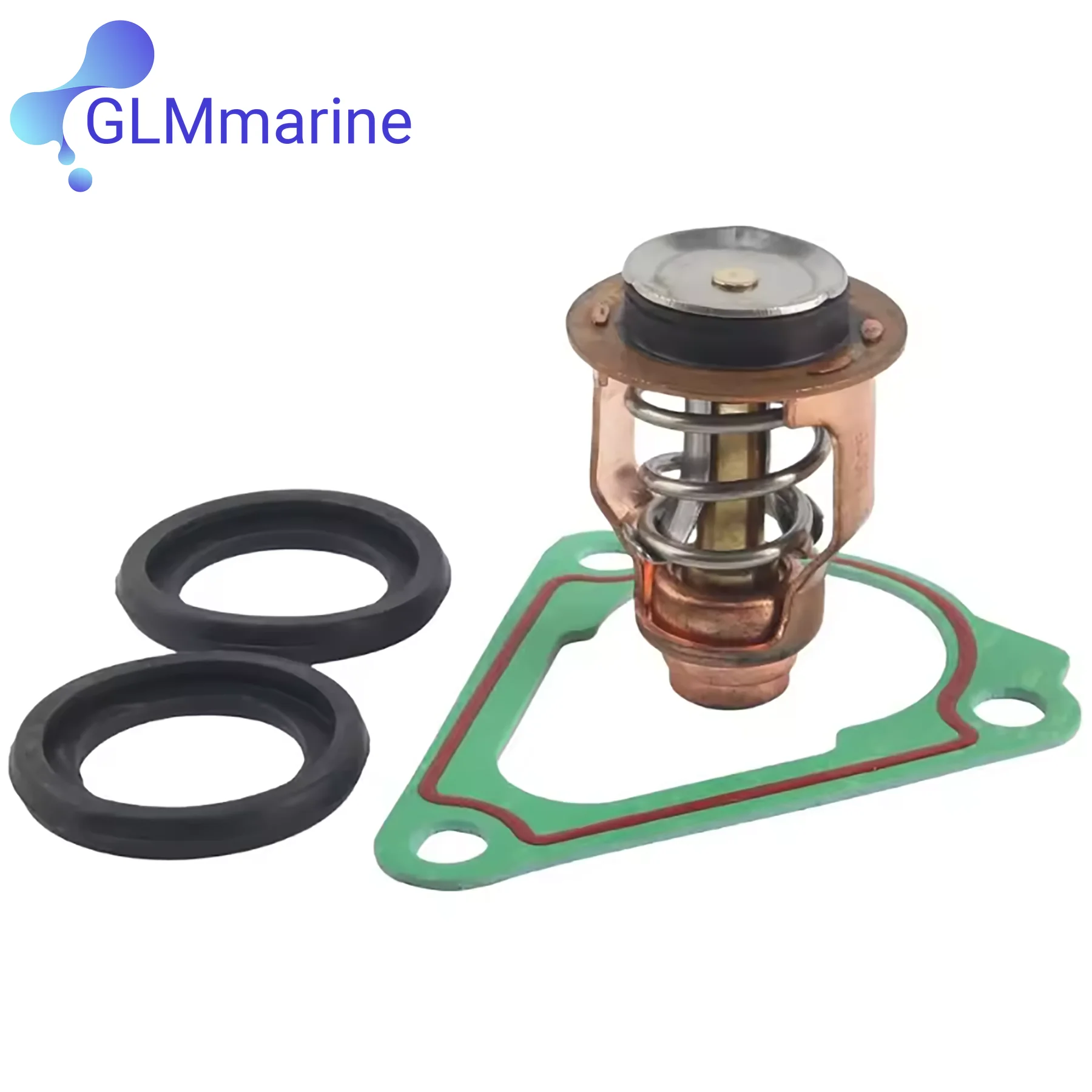 

67F-12411-00 Thermostat Service Kit Fits for Yamaha 4 Stroke Outboard 150 HP Motors replaces 6CB-12411 63P-12414 17670-90J00