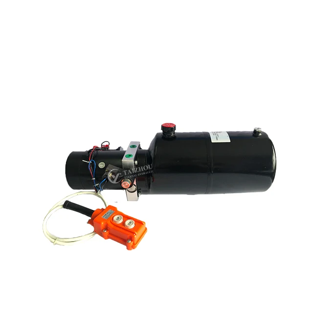 Cost-effective Dc 12v 24v Manual Pump Remote Control Internal Gear Pump Mini Hydraulic Power Unit