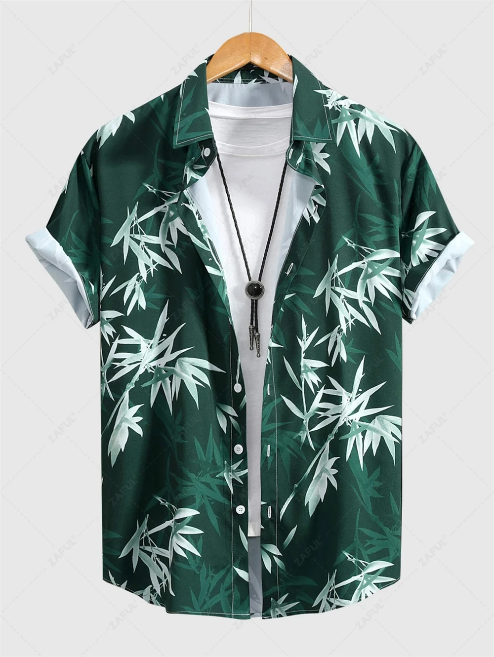 

Waiian Mens Shirts Tropical Plant Leaves Flower 3D Printed Tops Short Sleeve Button Beach Shirt Summer Comfortable Men's Shirt