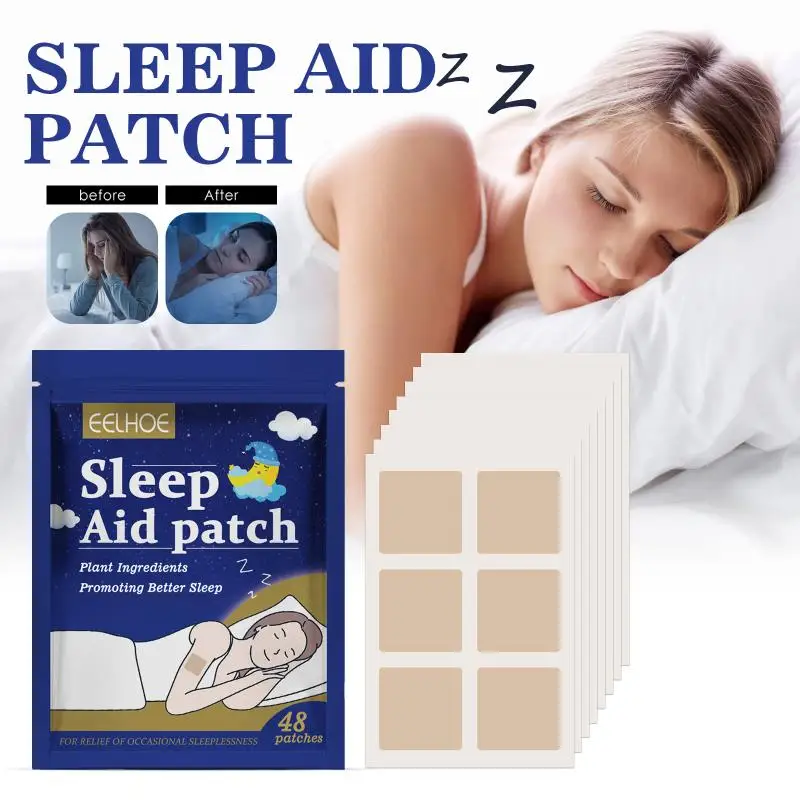 Natural Sleep Aid Patches Non Pharmaceutical Bio Frequency Night Patches for Deep Rest and Better Sleep Cycle