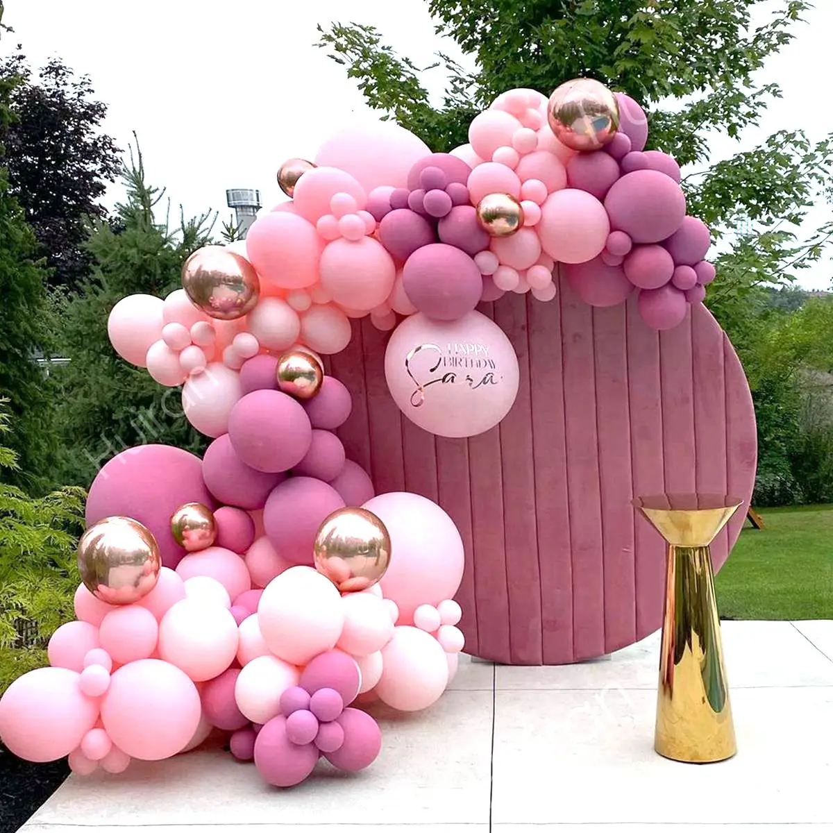 

Pink Balloon Garland Arch Kit Wedding Birthday Party Decoration Kids Baby Shower Girl Latex Ballon Wedding Party Balloon