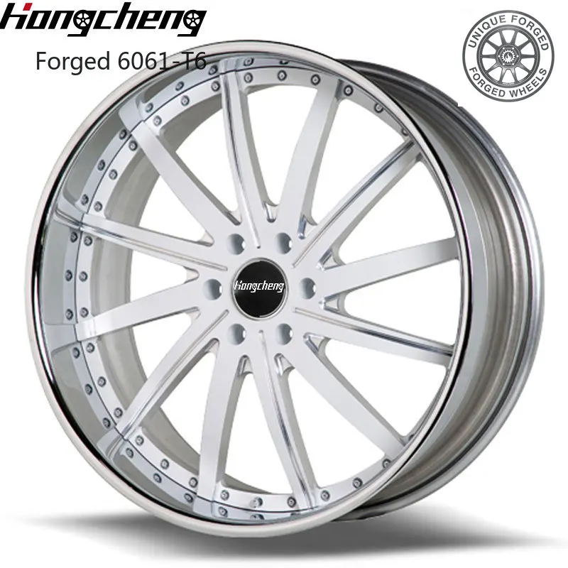 

2026 New Customized 2 Piece Forged Wheels 18-28 Inch 5x120 Modified Vehicle Passenger Car Alloy Rims