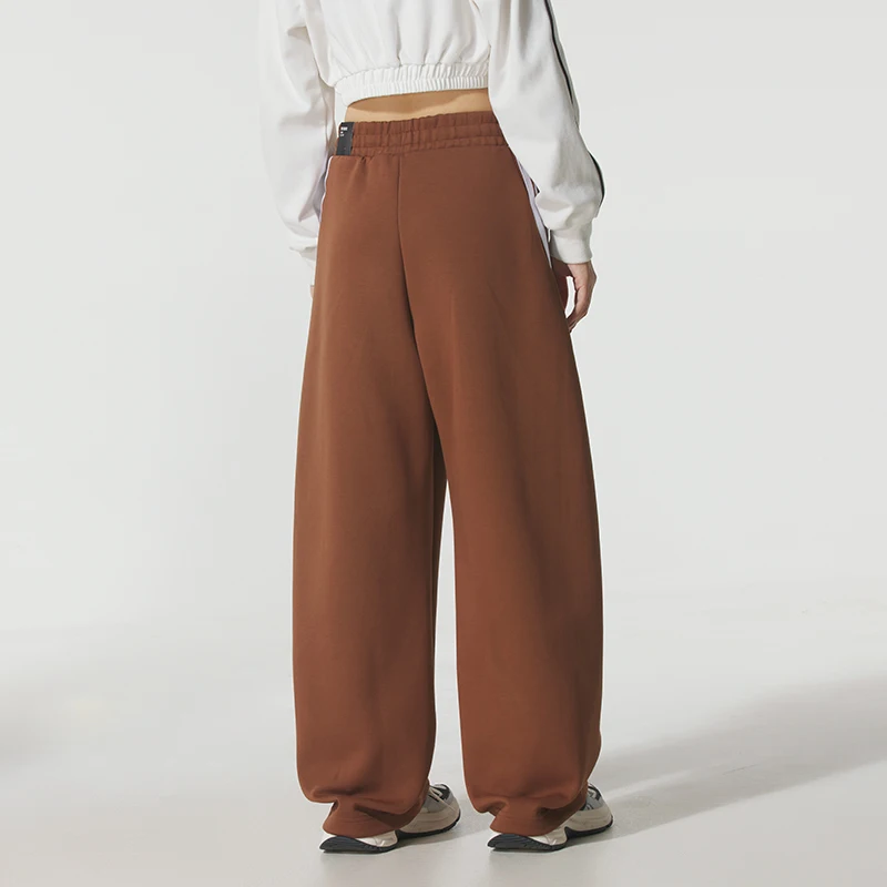 سراويل أديداس النسائية، سراويل رياضية، سراويل الموز العصرية، سراويل فضفاضة واسعة الساق، سراويل طويلة محبوكة Kg3856