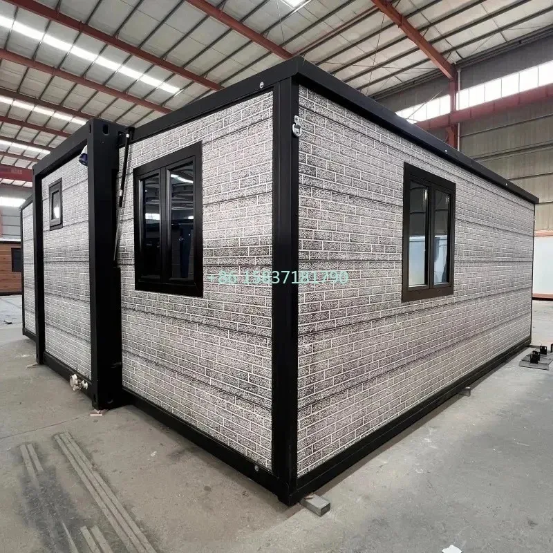 Container House Prefab Modular Expandable Fold Out Container Home 2 Bedrooms 20ft 40ft Folding Container House for Australia