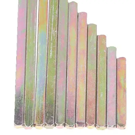 2-Pack 8mm Side Length Door Locking Rods; Solid Iron Door Handle Connection Rods; Door Security Parts.