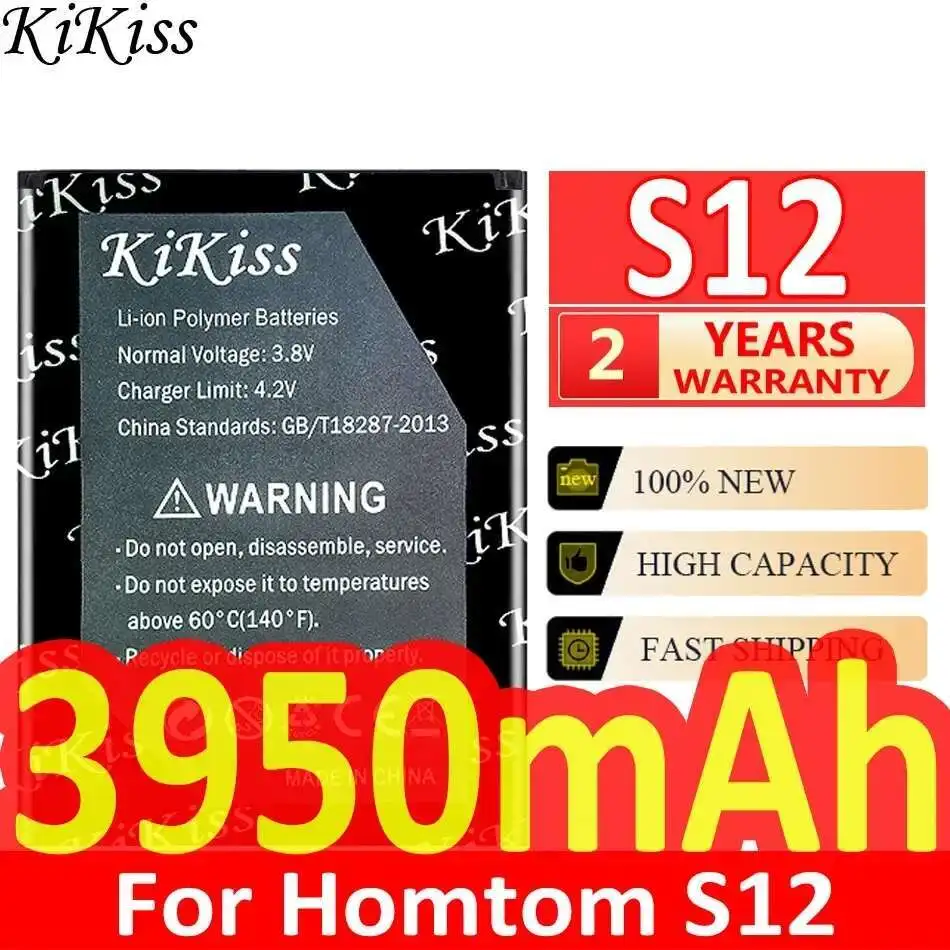 

Long Lasting 3950mAh For Homtom S12 Mobile Phone Battery