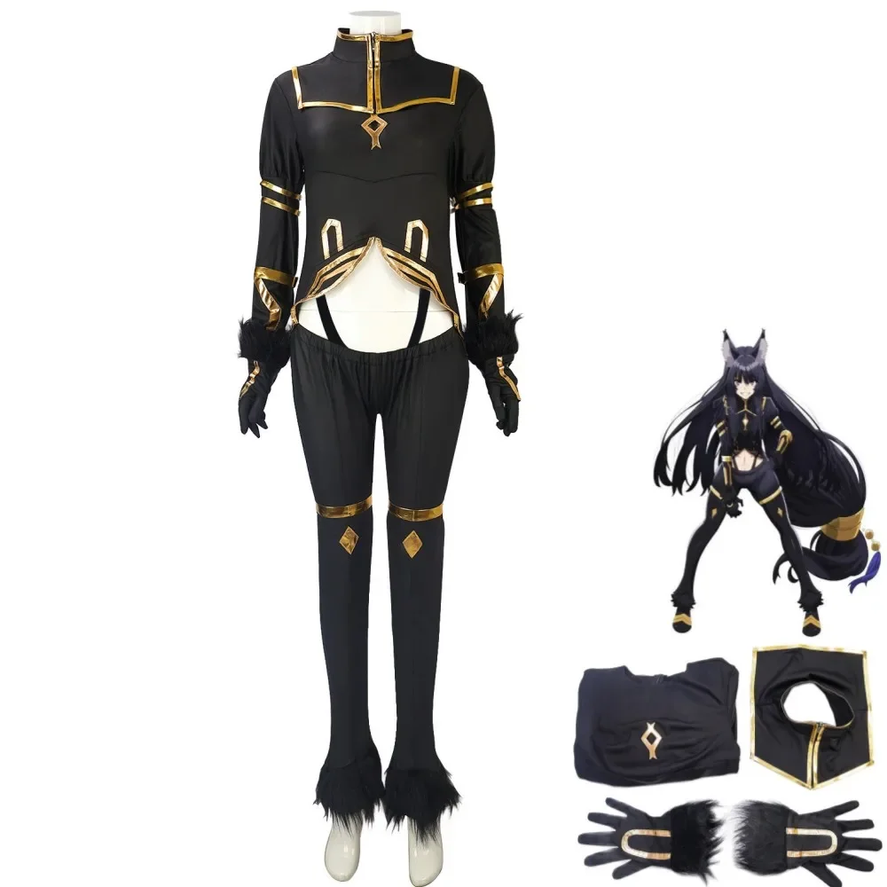 

Anime Eminence In Shadow Delta Cosplay Costume Shadow Garden Tight Black Jumpsuits Adult Woman Sexy Halloween Carnival Suit cosc