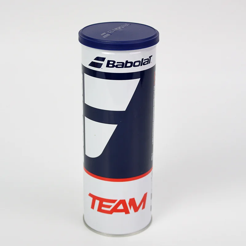 Original Babolat Ball Canister Tennis TEAM 3X Competition Training BABOLAT Tennis Balls High Elastic Tennis 3pcs Balls in 1 Tank