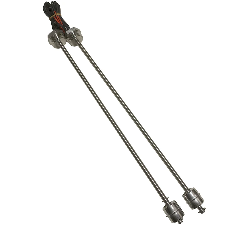 

220V Float Switch G1 "Threaded DN25 DN50 Flange for Tank Reed Sensor M27X10 2 3 Wire Outlet Cable