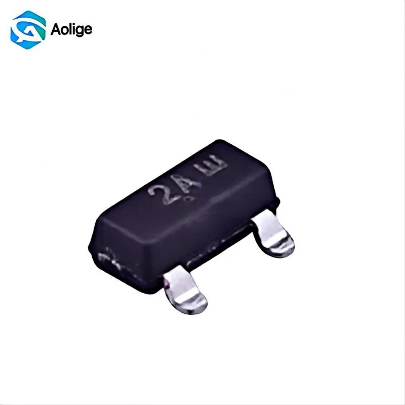 

100 шт. оригинальный подлинный транзистор MMBT3906LT1G MMBT3906LT3G (упаковка SOT-23-3) одиночные и двойные транзисторы