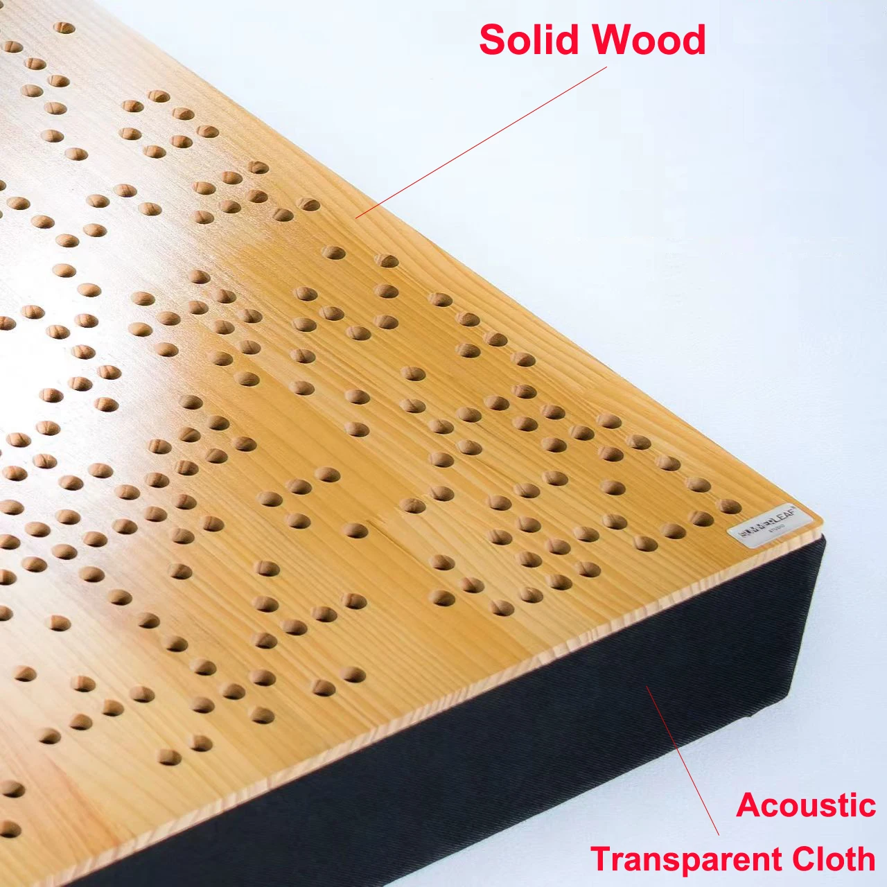 

Звукопоглощающая панель Гельмгольца 120x30x10 см, деревянная диффузорная доска для студий, специализированная настраиваемая панель для уменьшения эха в помещении
