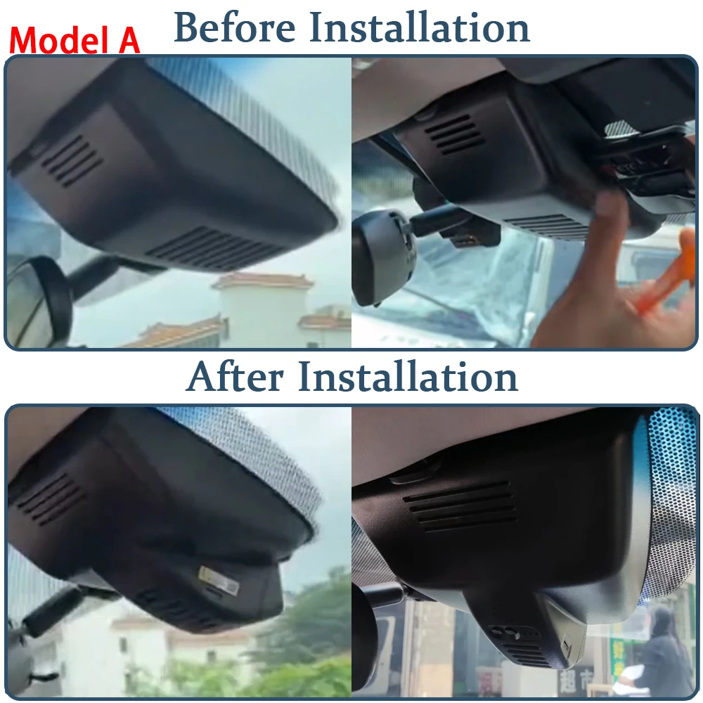 4K UHD Dash Cam For Honda Accord 10 Mk10 CV 2018 2019 2020 2021 2022 Plug And Play WiFi DVR Camera Video Recorder Angle Night