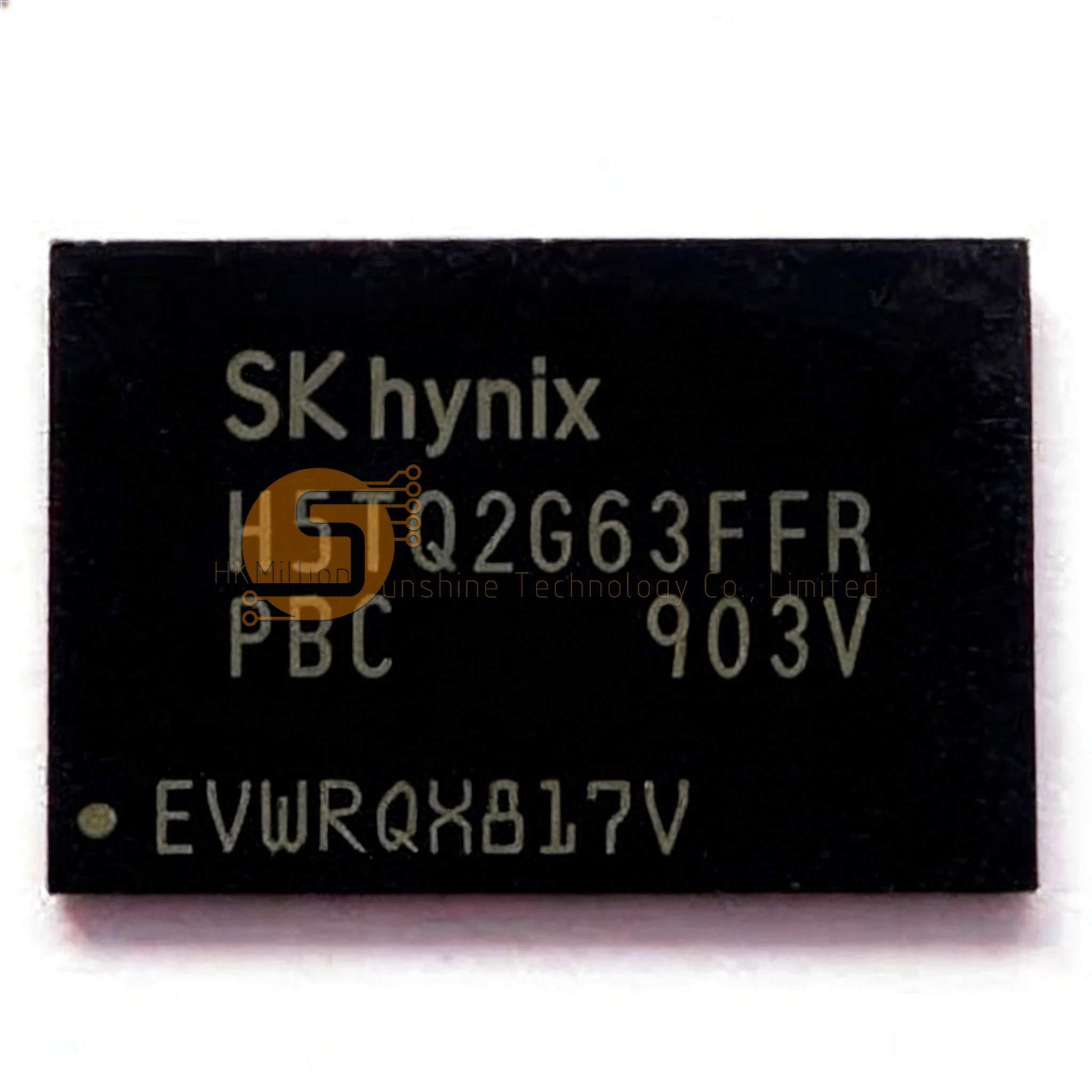 Original 5pcs H5TQ2G63FFR-PBC DDR3 SDRAM Chip 2Gb 128Mx16 FBGA-96 Memory IC Brand New and Original