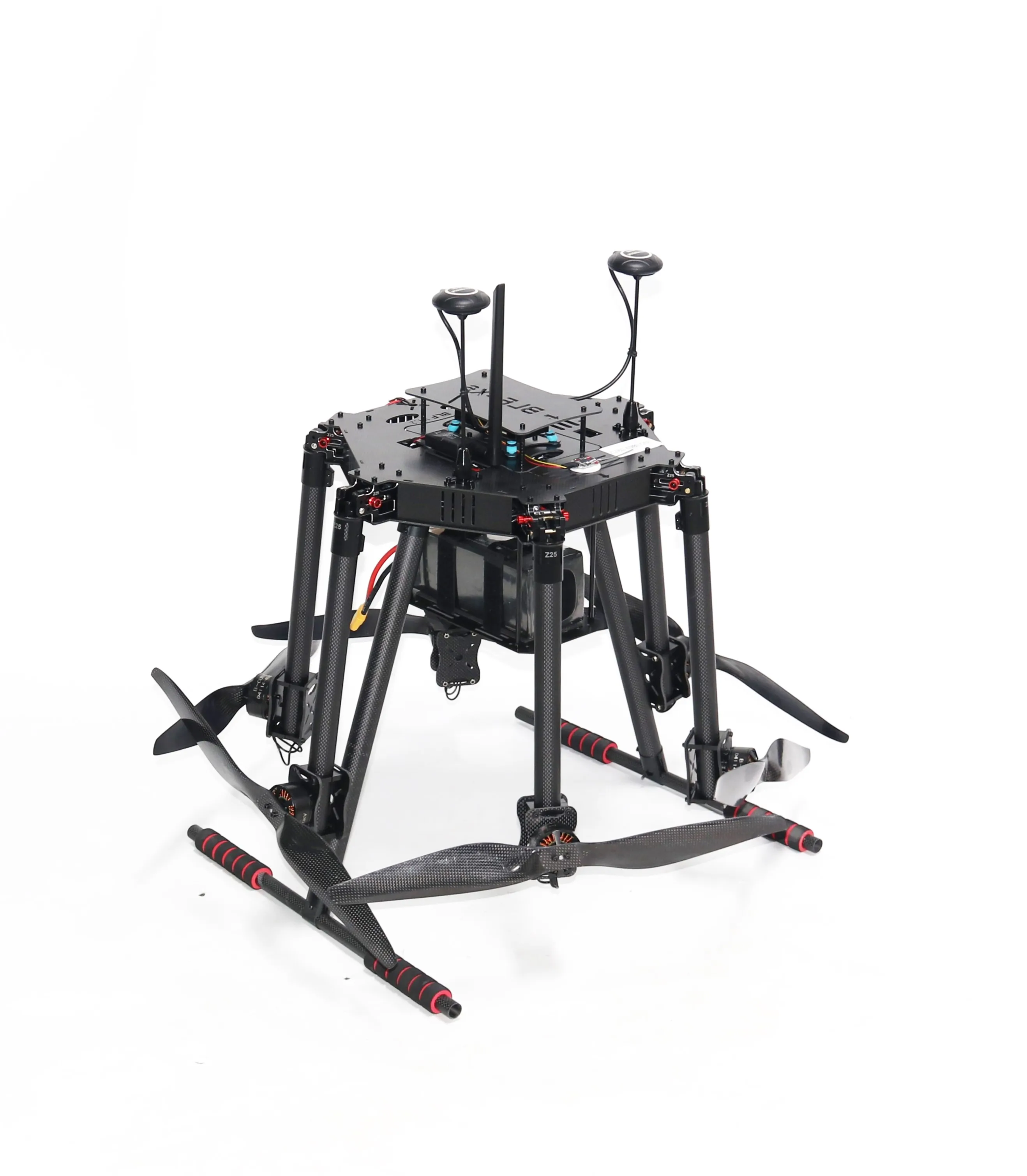 

Rctosky ZD960 PIXHAWK 6C PRO M10 Full Carbon Fiber Hexa-Rotor Frame BLHELI 40A ESC Flight Comtrol Rado Telemetry Set
