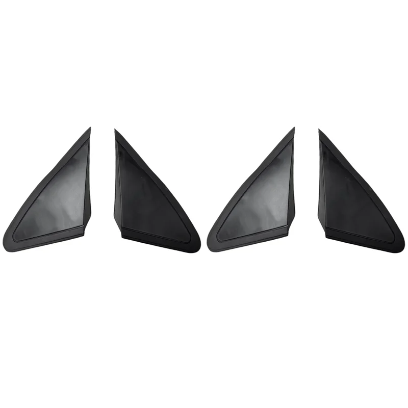 

AU34-2Pair Front Window Glass Triangle Plate Trim 9804854077 9804853977 For 408 2010-2014 Side Mirror Corner Cover