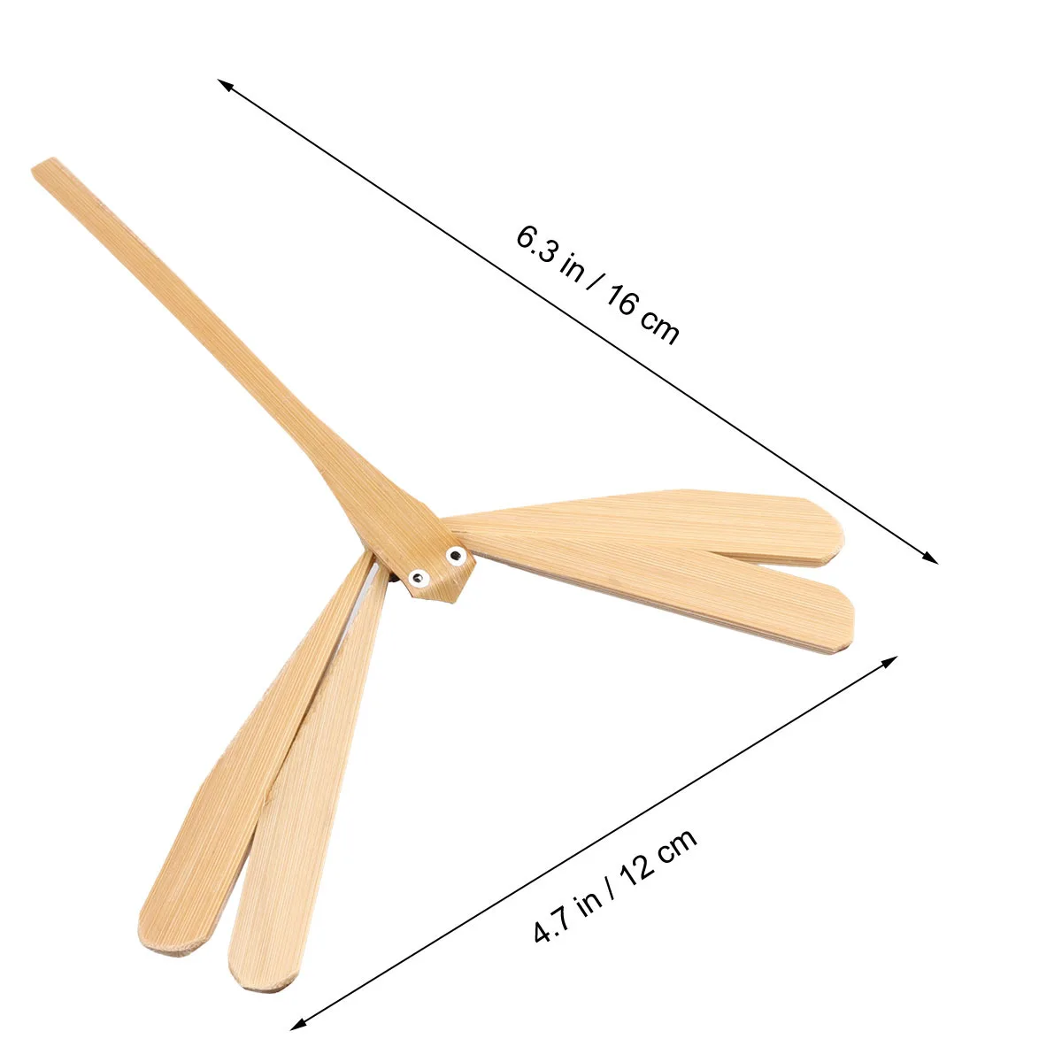

2Pcs Bamboo Dragonfly Kids Balance Game Premium Developmental Learning Activity for Boys Girls Educational Fun Skill Builder