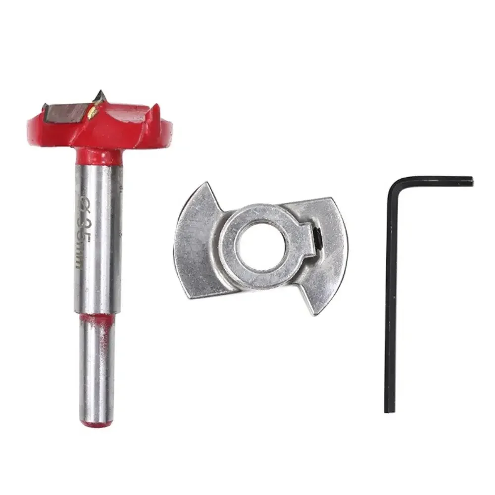 Broca de carburo ajustable, sierra perforadora para herramientas eléctricas de carpintería, 15mm, 20mm, 25mm, 30mm, 35mm, alta calidad, duradera