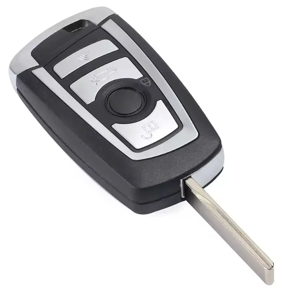 KEYECU CAS2 Modified Remote Key Fob for BMW E60 E63 1 3 5 6 Series 2004 2005 KR55WK47993 315MHz 433MHz 868MHz 315LP ID46 Chip