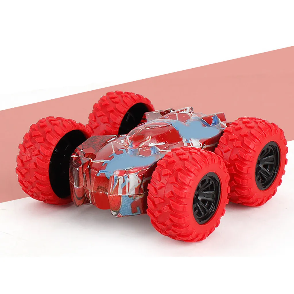 Double-sided Inertial Car 360-degree Rotating Cross-country Stunt Toy Car Model Toys Children Christmas Best Gift Juguetes