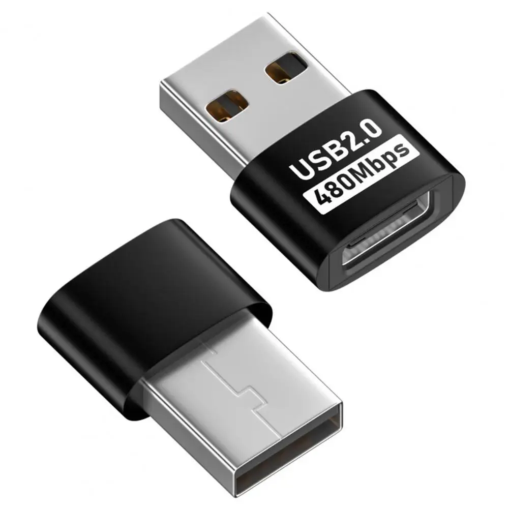 Efficient Type-c Adapter Usb to Type-c Adapter Type-c to Usb-a 2.0 Adapter High-speed Data Transfer Cable for Phones