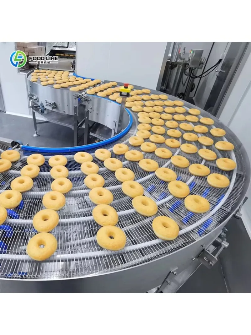 Automatic Donut Make Machine Commercial Small Doughnut Make Line Yeast Donut Production Line