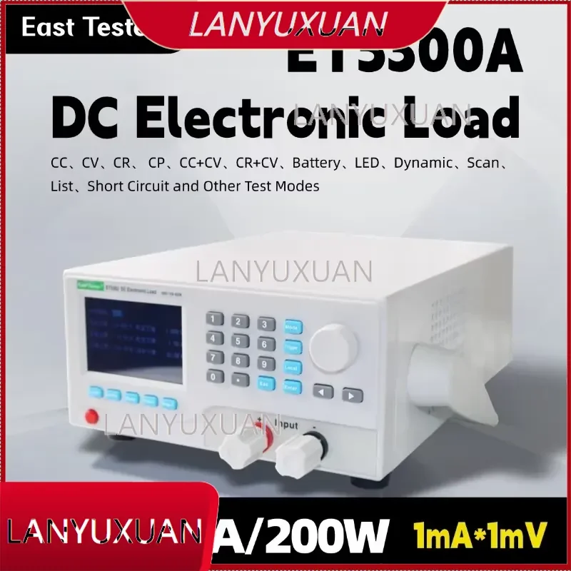 ET5300A Series 200W Programmable DC Electronic Load LCD Display Measuring Instruments Guangdong Made