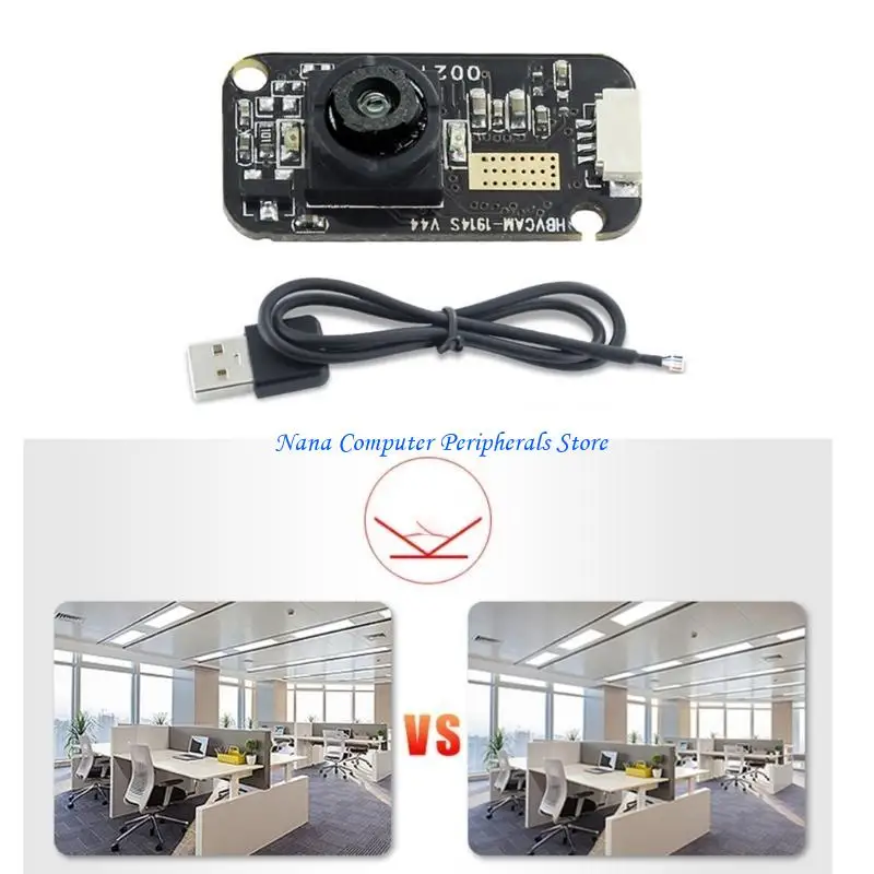 F68C GC0308 0.3MP 120FPS Mini Camera Module for PC, CCTV Video Conferencing